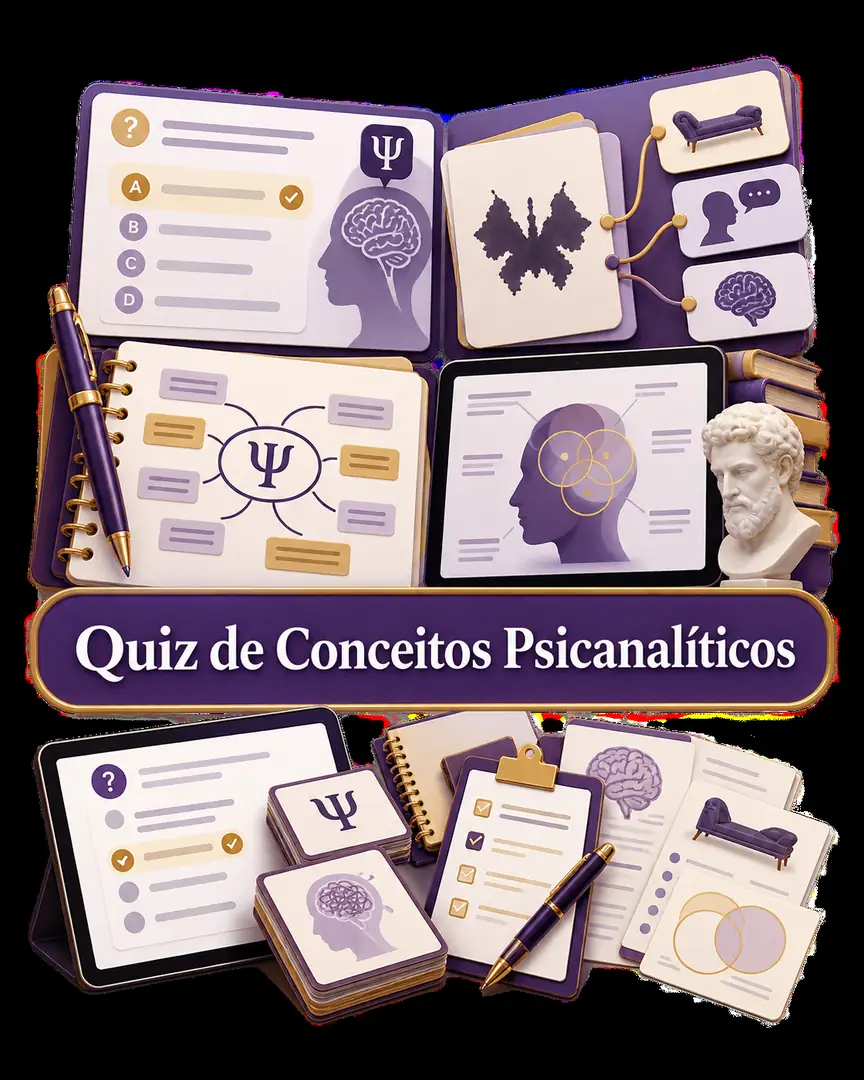 Bônus 1 — Quiz de Conceitos Psicanalíticos